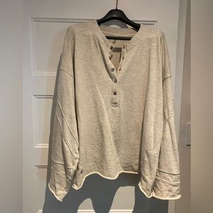 Free people sweatshirt size L
